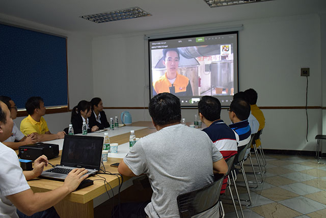 碧桂園領(lǐng)導(dǎo)、專家蒞臨德國(guó)CUALI磚麗指導(dǎo)工作